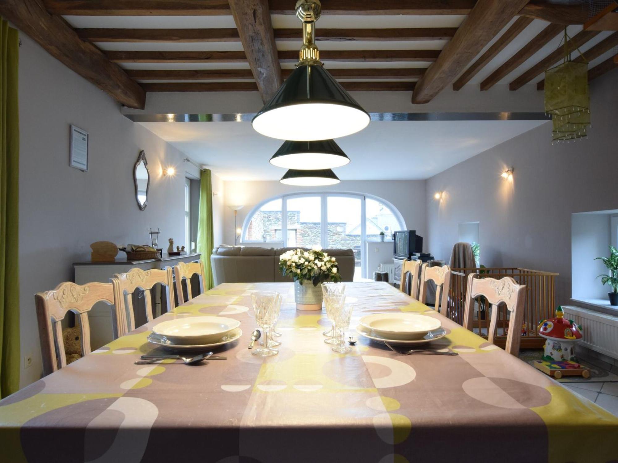 Magnificent Holiday Home In Libin With Barbecue Экстерьер фото